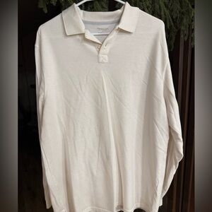 Men's Cream Polo Shirt